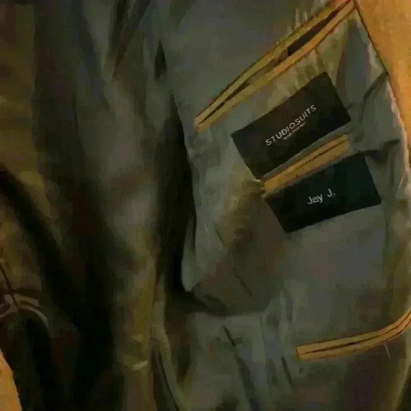 Studiosuits Hand Crafted Melange Rust Tweed Jacket Blazer Mens 44” 100% Wool - Picture 9 of 10